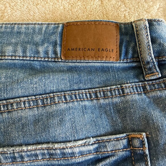 American Eagle Women's Size 10 Low-Rise Baggy Shorts Stretch 30 waist - Picture 5 of 7